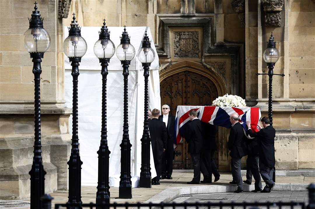 APTOPIX-Britain-Thatcher-Funeral-1
