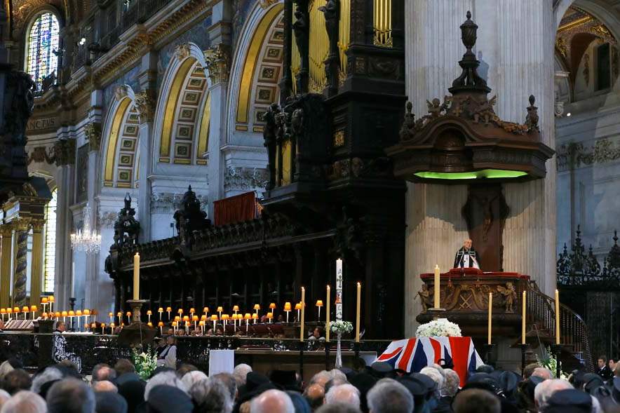 Britain-Thatcher-Funeral-bishop-of-london