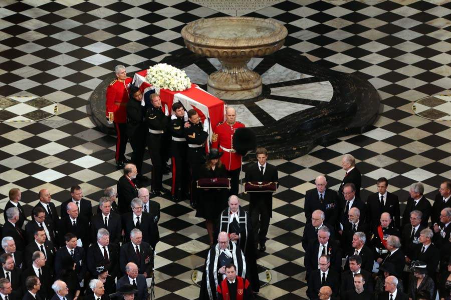 Britain-Thatcher-Funeral-into-st-pauls