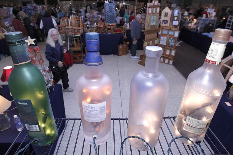 Craft-fair-wine-bottles