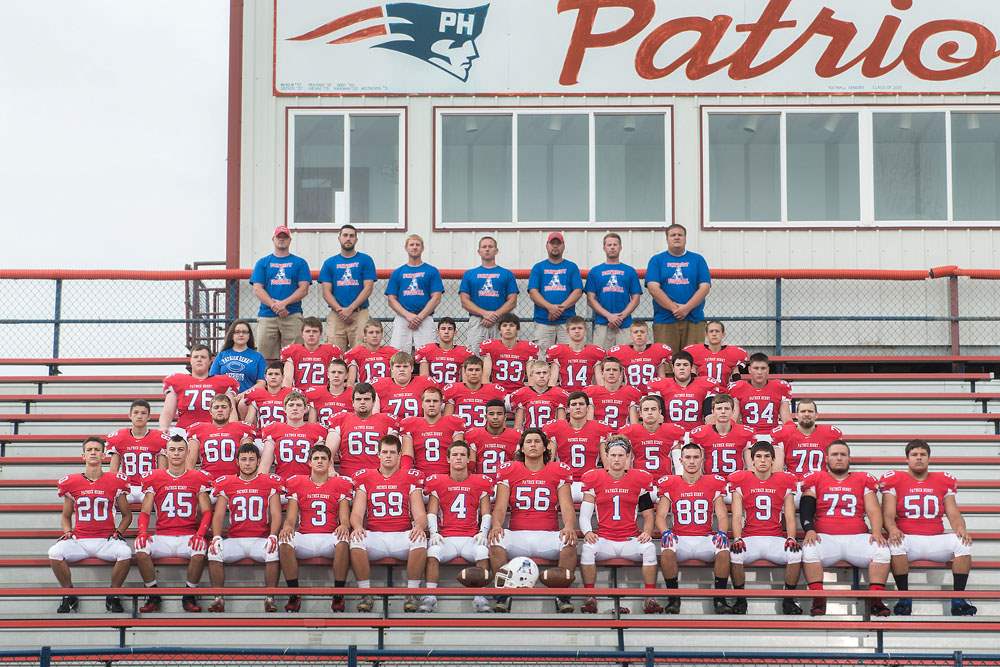 Patrick-Henry-Football-2014-FROM-LEFT-Row-1-Chase-Sh