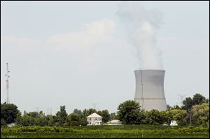 The Davis-Besse Nuclear Power Station in Oak Harbor.