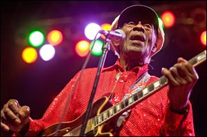 Chuck Berry was just shy of 30 years old when he embarked on his recording career in 1955. The guitar legend died Saturday at his home west of St. Louis. He was 90.