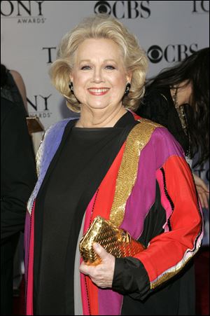 Actress Barbara Cook arrives at the 60th annual Tony Awards in New York.  