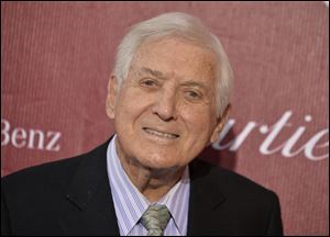 Monty Hall arrives at the Palm Springs International Film Festival Awards Gala in 2014. The former 