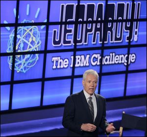 In this Jan. 13, 2011, file photo, Alex Trebek, host of the 