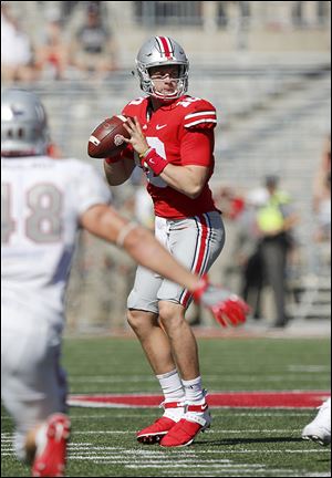 Joe Burrow could transfer without penalty this summer if he will not be Ohio State's starting quarterback.