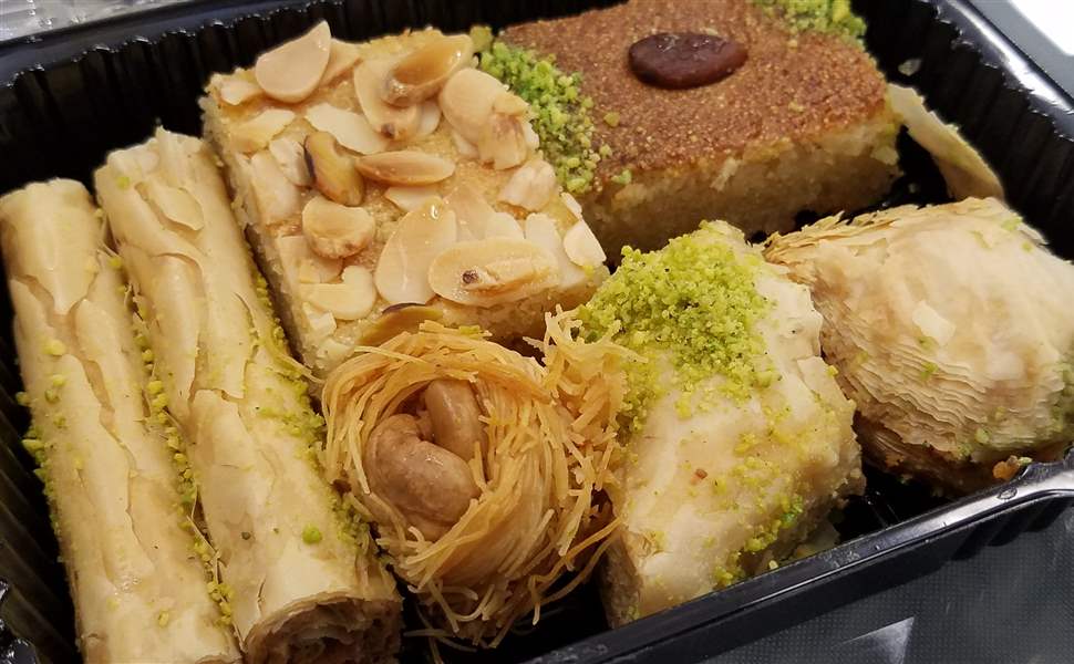 Assortment-of-Lebanese-pastries-at-So-Sweet-Lebanese-and-French-Pastries