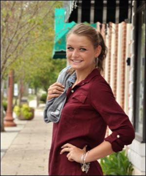 Allyson Hendricks - Swanton HS 11-13-17 student of the week.  Not Blade photo