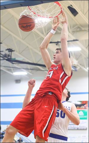 Wauseon center Austin Rotroff is the district player of the year and is headed to Duquesne University next season.