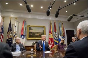 President Trump holds a meeting on immigration reform early this week.