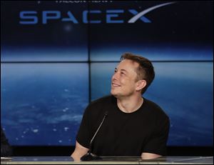 Elon Musk, founder, CEO, and lead designer of SpaceX.