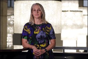 Piper Kerman, author of 'Orange is the New Black: My Year in a Women's Prison,' talked about her incarceration and the incarceration of women in general in the United States at an event in Toledo Wednesday.