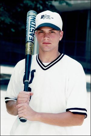 Stephen Berger, a 1994 Oregon Clay grad who will throw out the first pitch at Wednesday's Indians game.