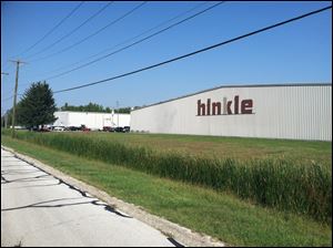 Exterior of former Hinkle Manufacturing Inc. site at 5th and D Streets, Ampoint Industrial Park Perrysburg. Orbis Corp. has announced it will close the facility, resulting in about 70 lost jobs.